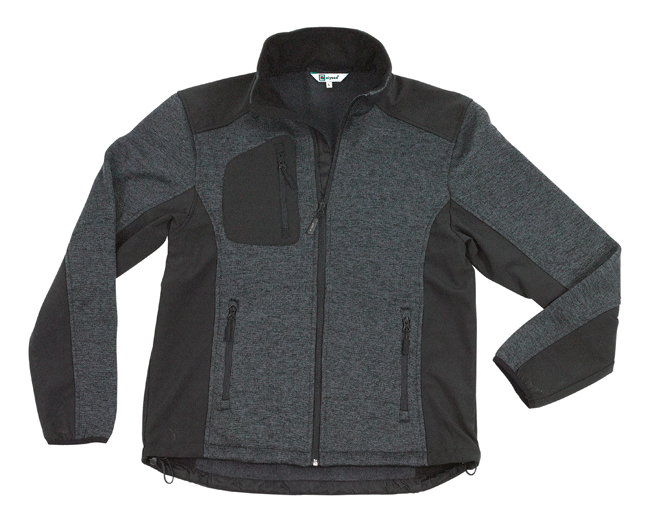 Strickjacke Innsbruck gr/sw M