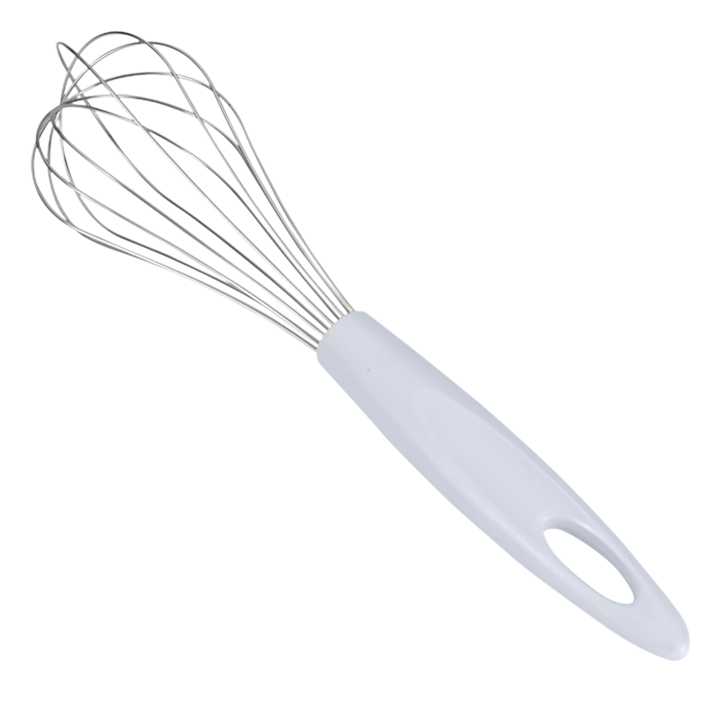 Schneebesen weiss 25cm