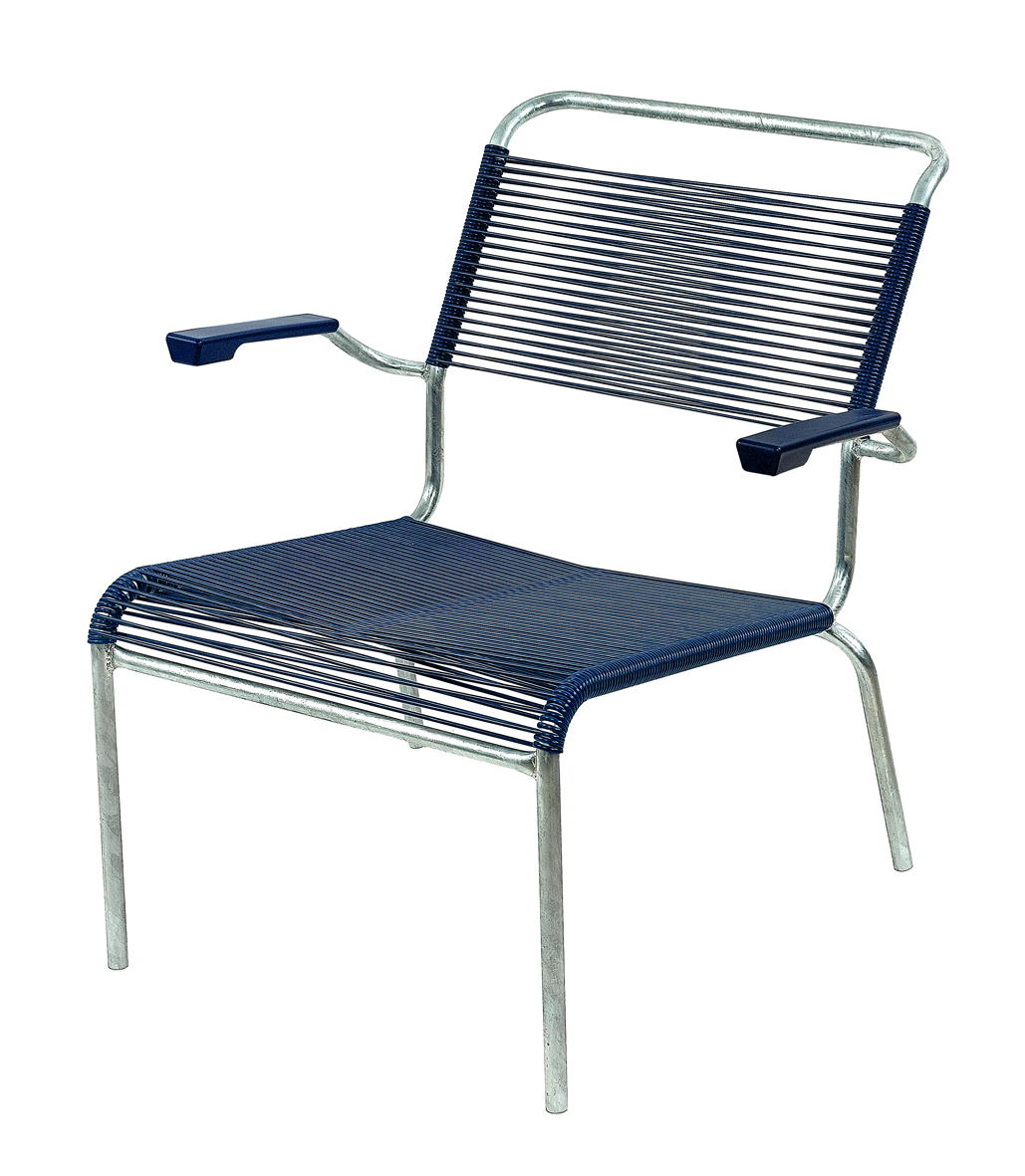 Lounger Spaghetti m.Arml. blau Lounger Spaghetti m.Arml. blau