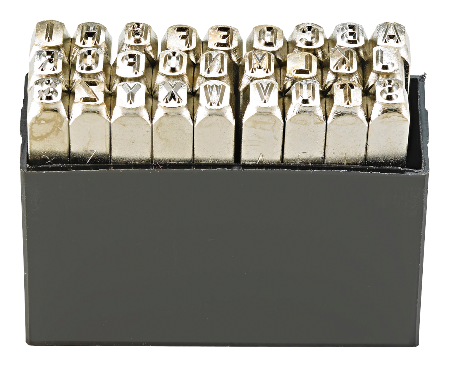 Stahlstempel Buchstaben 10 mm Stahlstempel Buchstaben 10 mm