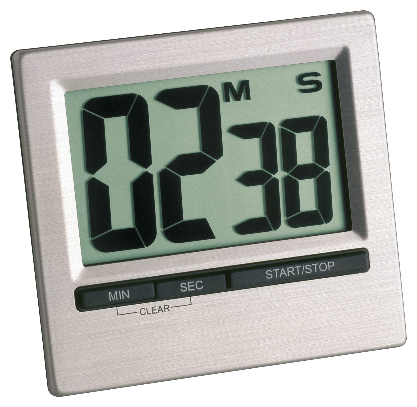 Timer digital Alu matt