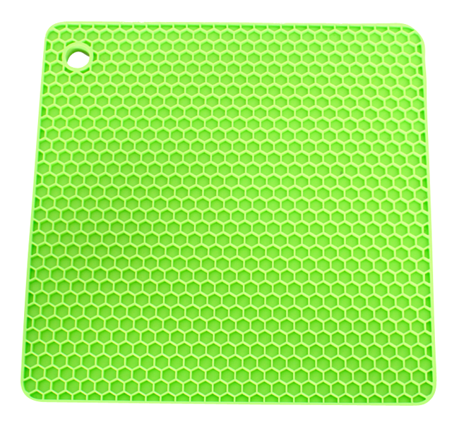Topflappen eckig limettengrü Topflappen eckig limettengrü