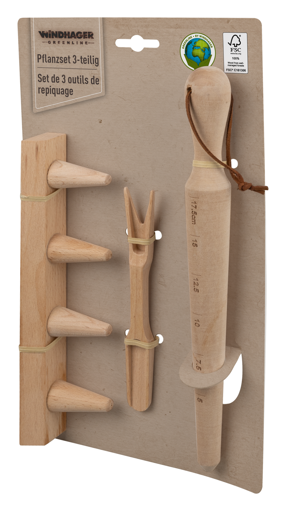 Pikier-Set GreenLine 3-teilig