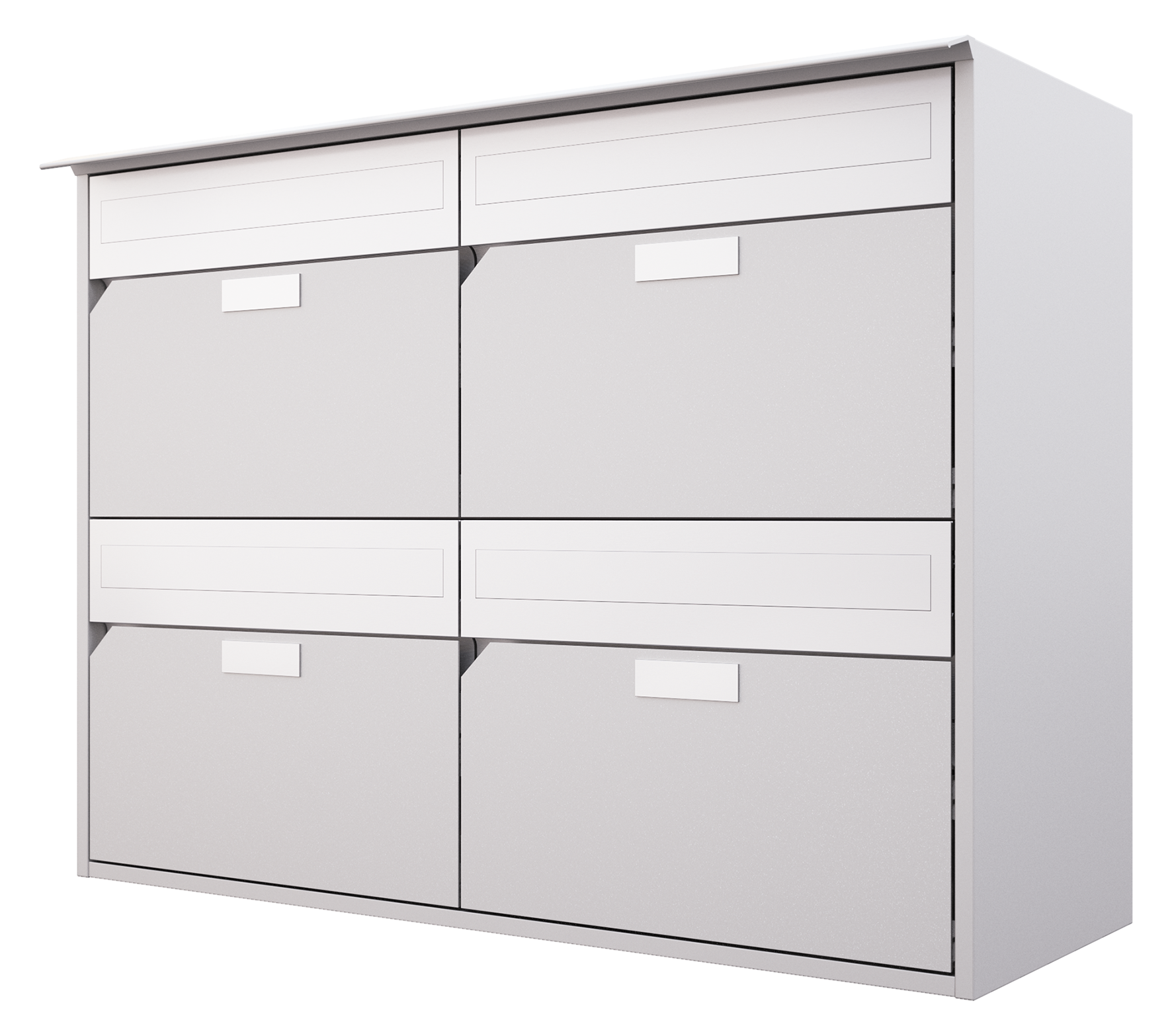 Briefkasten Alu 400 2X2,WA,FF Briefkasten Alu 400 2X2,WA,FF