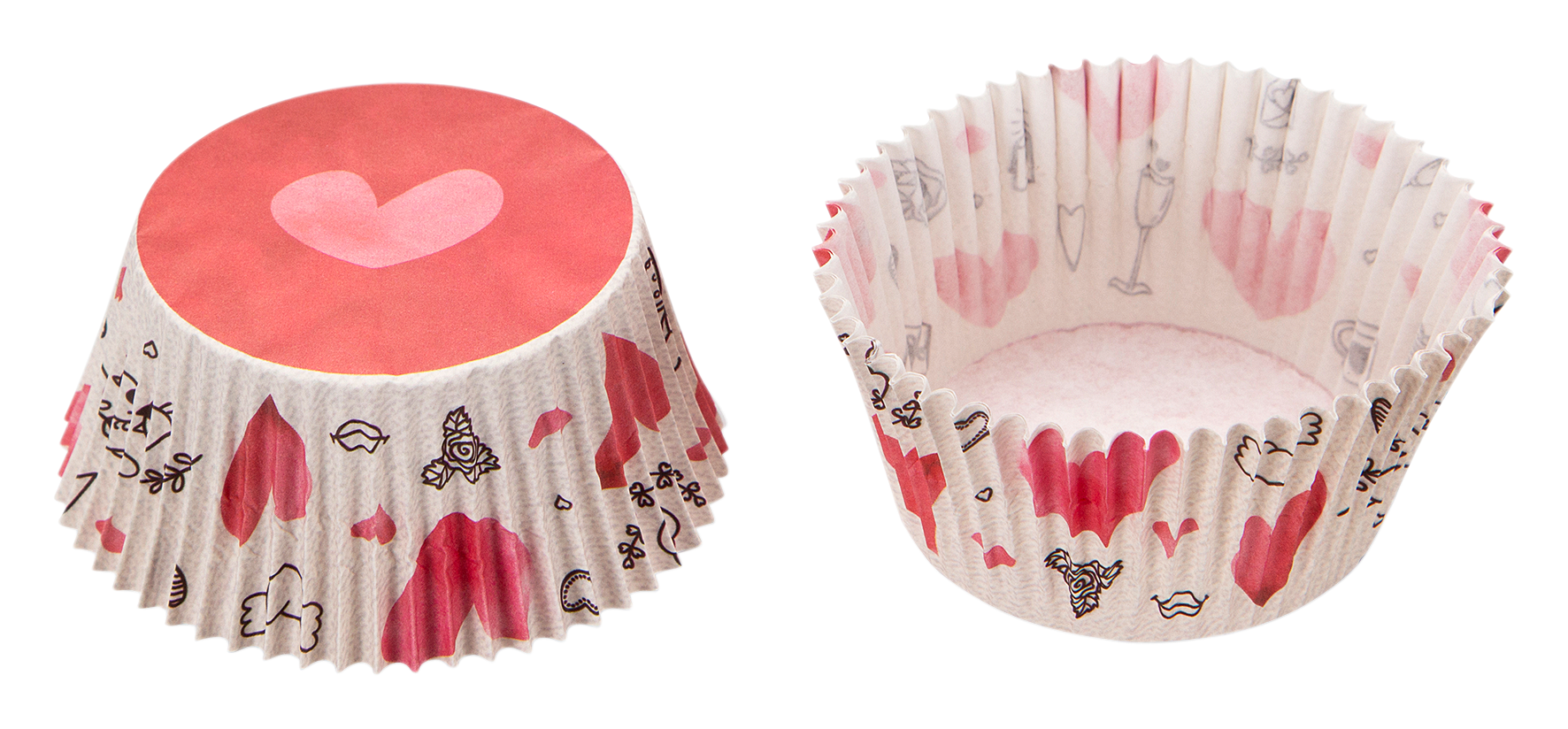 Papierbackf Sweet ø5/7 50er