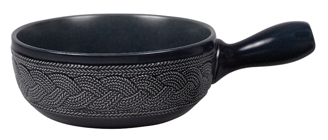 Fonduec. Strick blau ø 23 cm Fonduec. Strick blau ø 23 cm