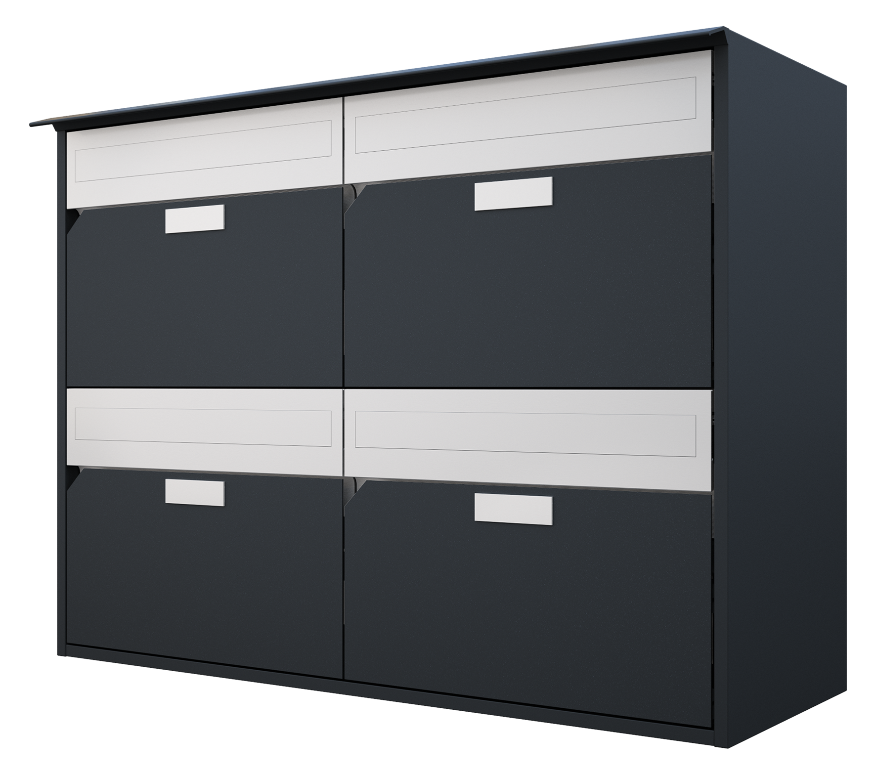 Briefkasten Alu 400 2X2,AG,FF Briefkasten Alu 400 2X2,AG,FF