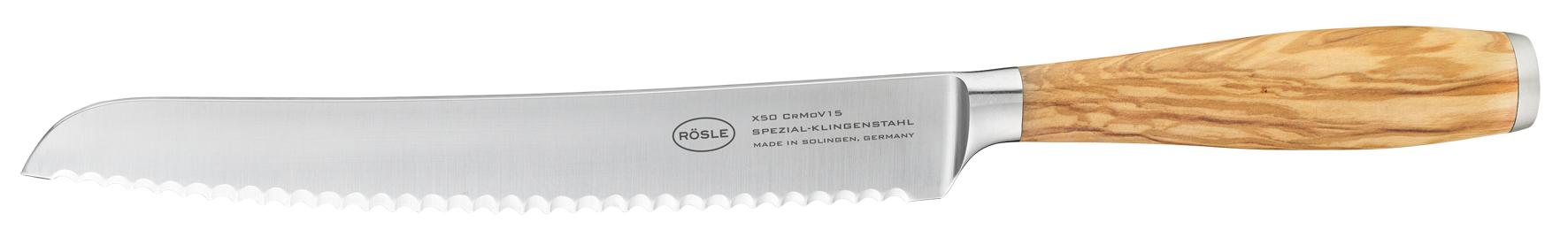 Brotmesser Olivenholz 22cm