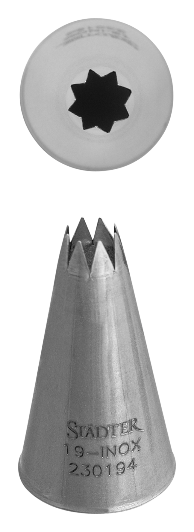 Sterntülle 4 mm #19 Sterntülle 4 mm #19