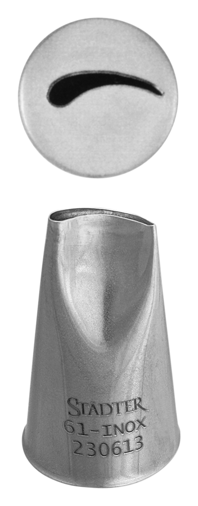 Rosentülle 10mm gebogen #61 Rosentülle 10mm gebogen #61