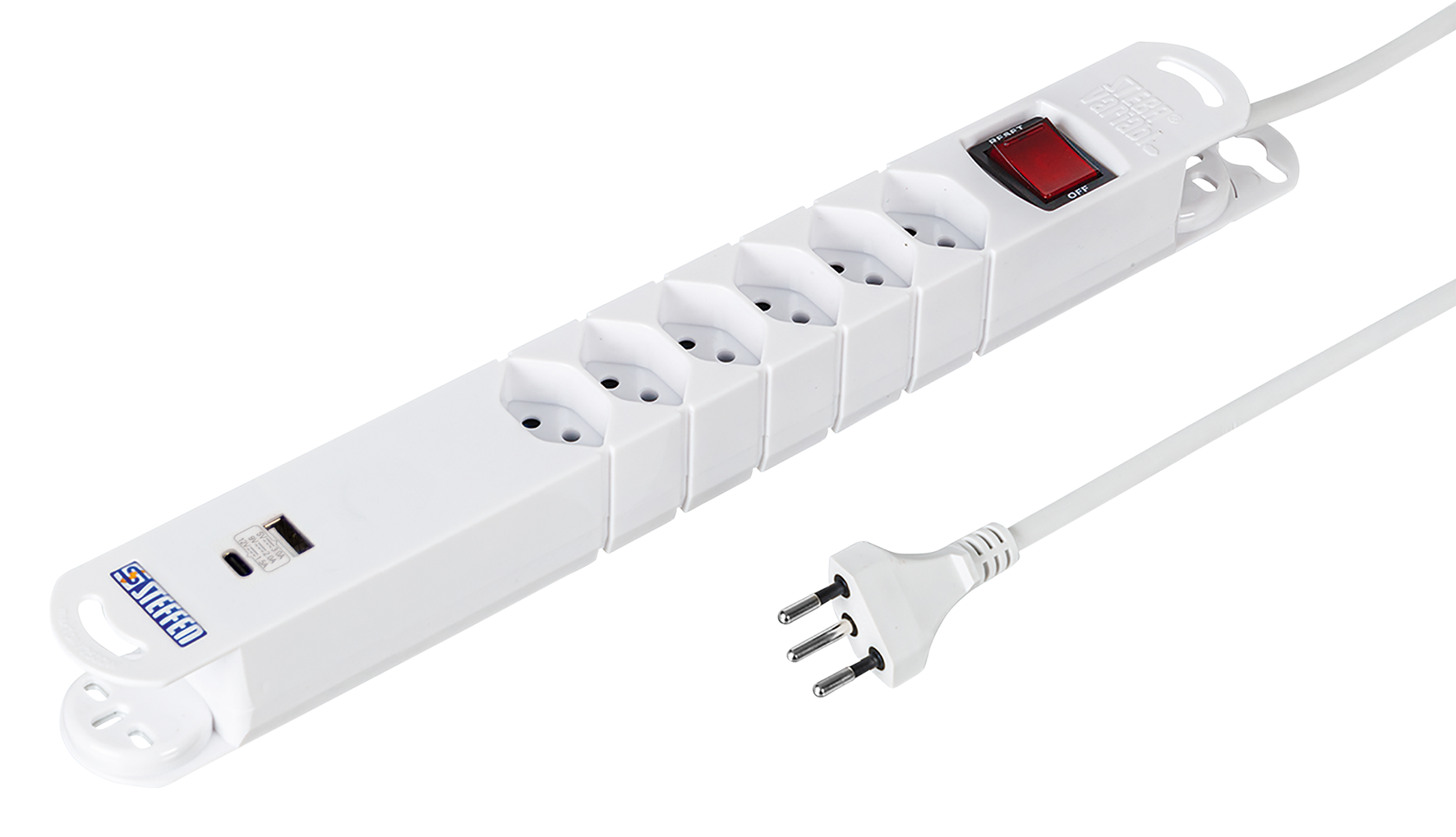StLeisteVa6x13USB-C 3m m/S ws StLeisteVa6x13USB-C 3m m/S ws