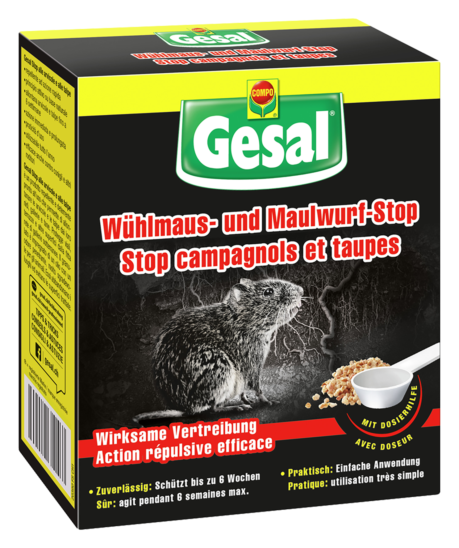Wühlmaus und Maulwurf-Stop Wühlmaus und Maulwurf-Stop