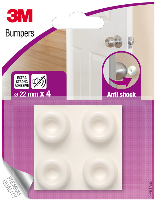 Schutzp.Bum. ø 22mm 4St. weiss