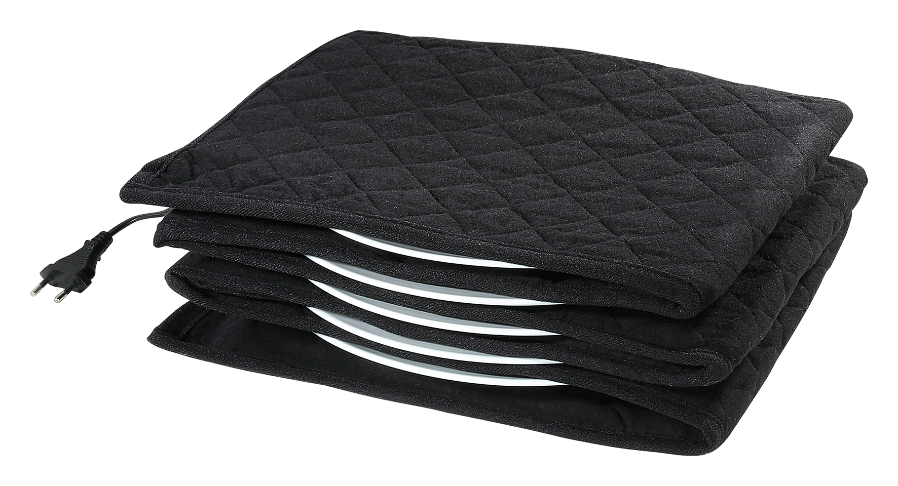 Tellerwärmer schwarz  ø32cm