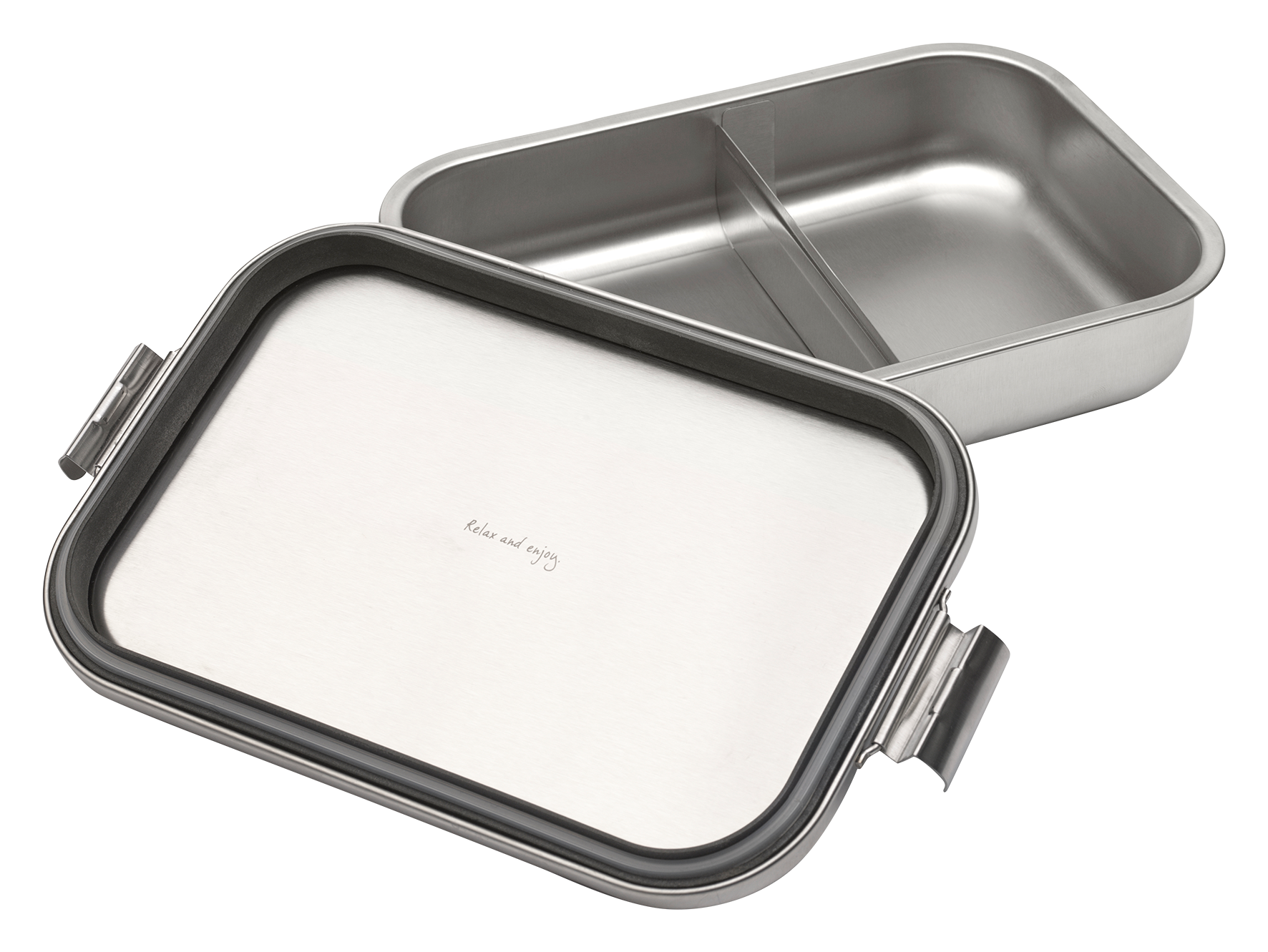 Lunchbox M&T matt steel 2l