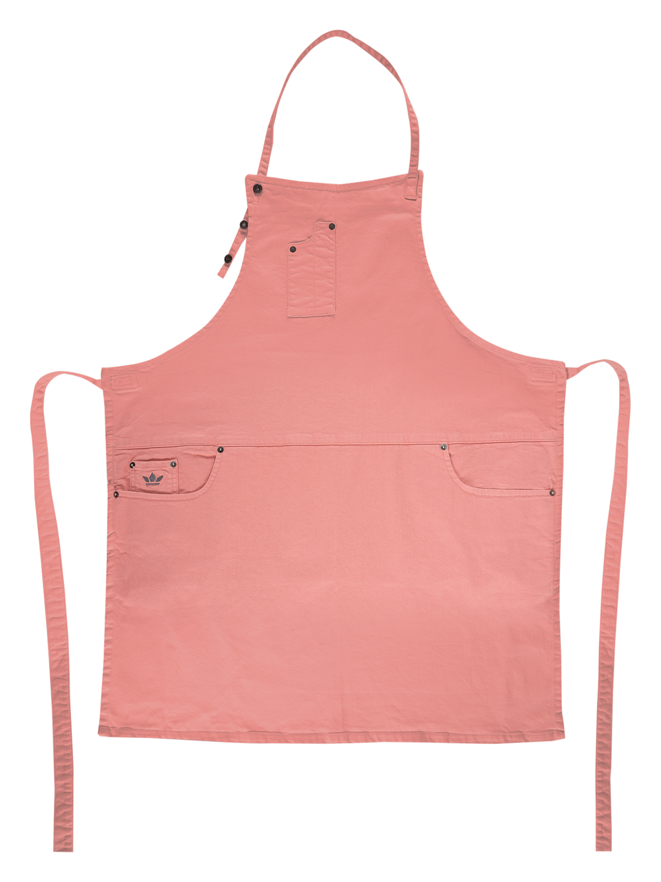Schürze 5-P. Slim Fit peach