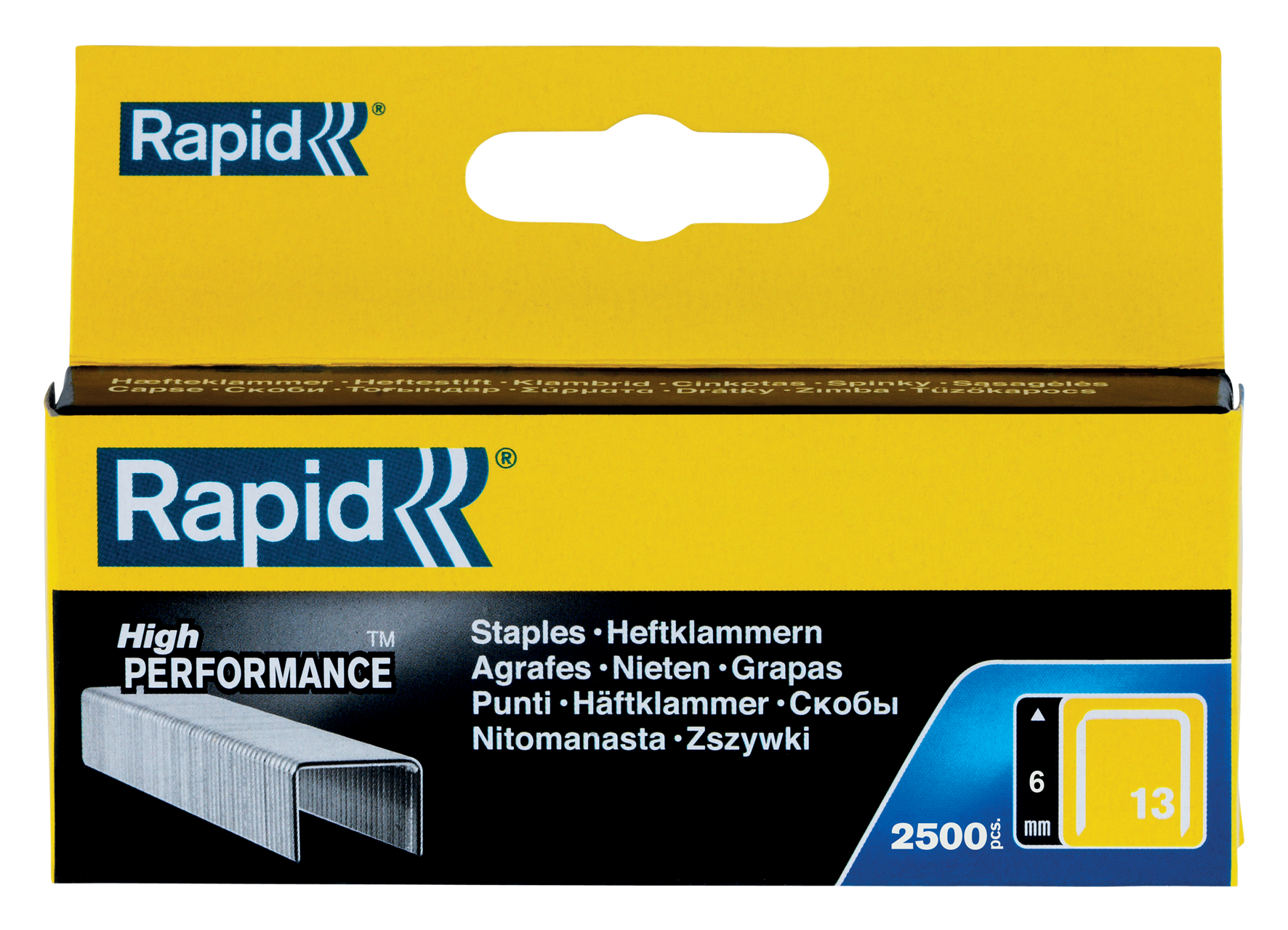 Heftklammer 13 6 mm 2500 Stk.