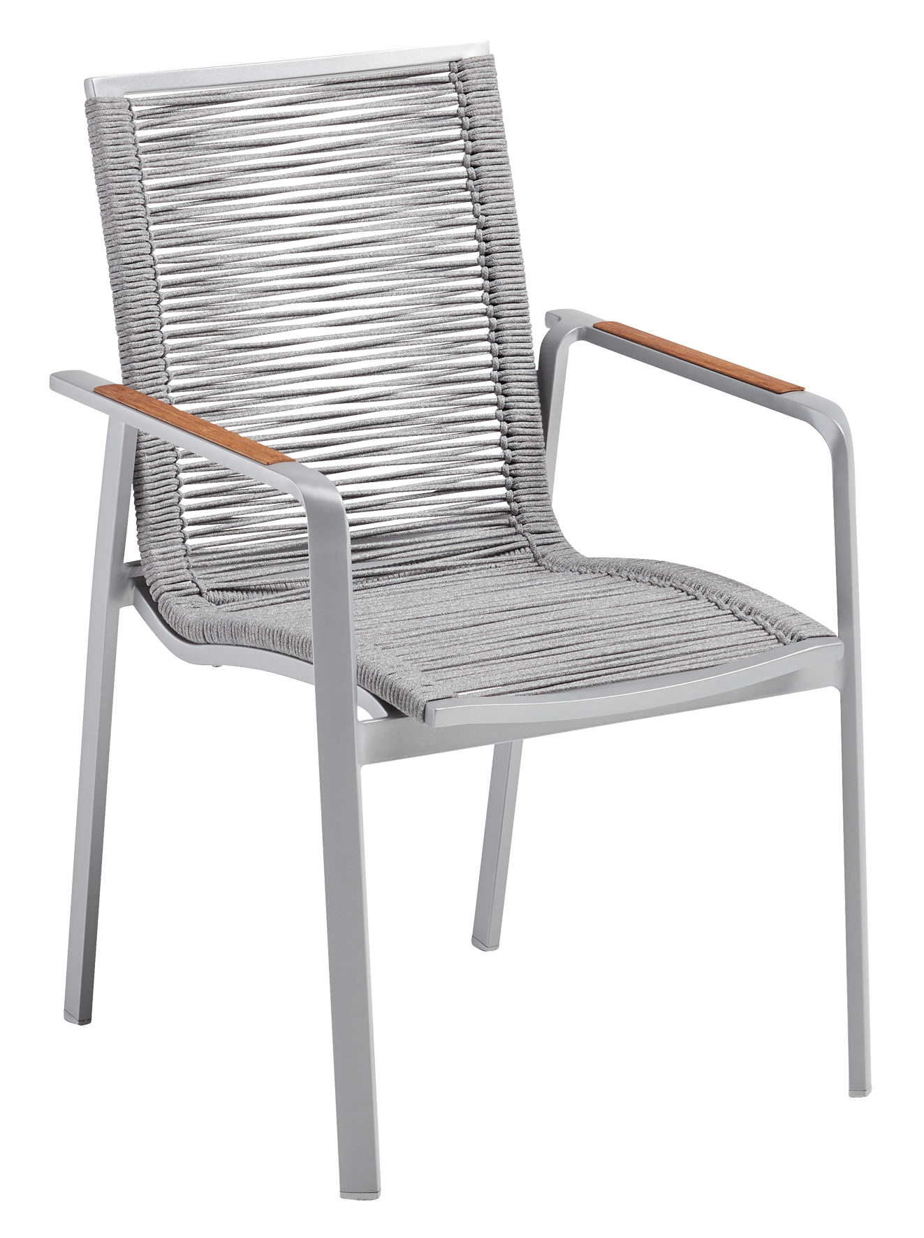 Sessel Diamond Rope hellgrau