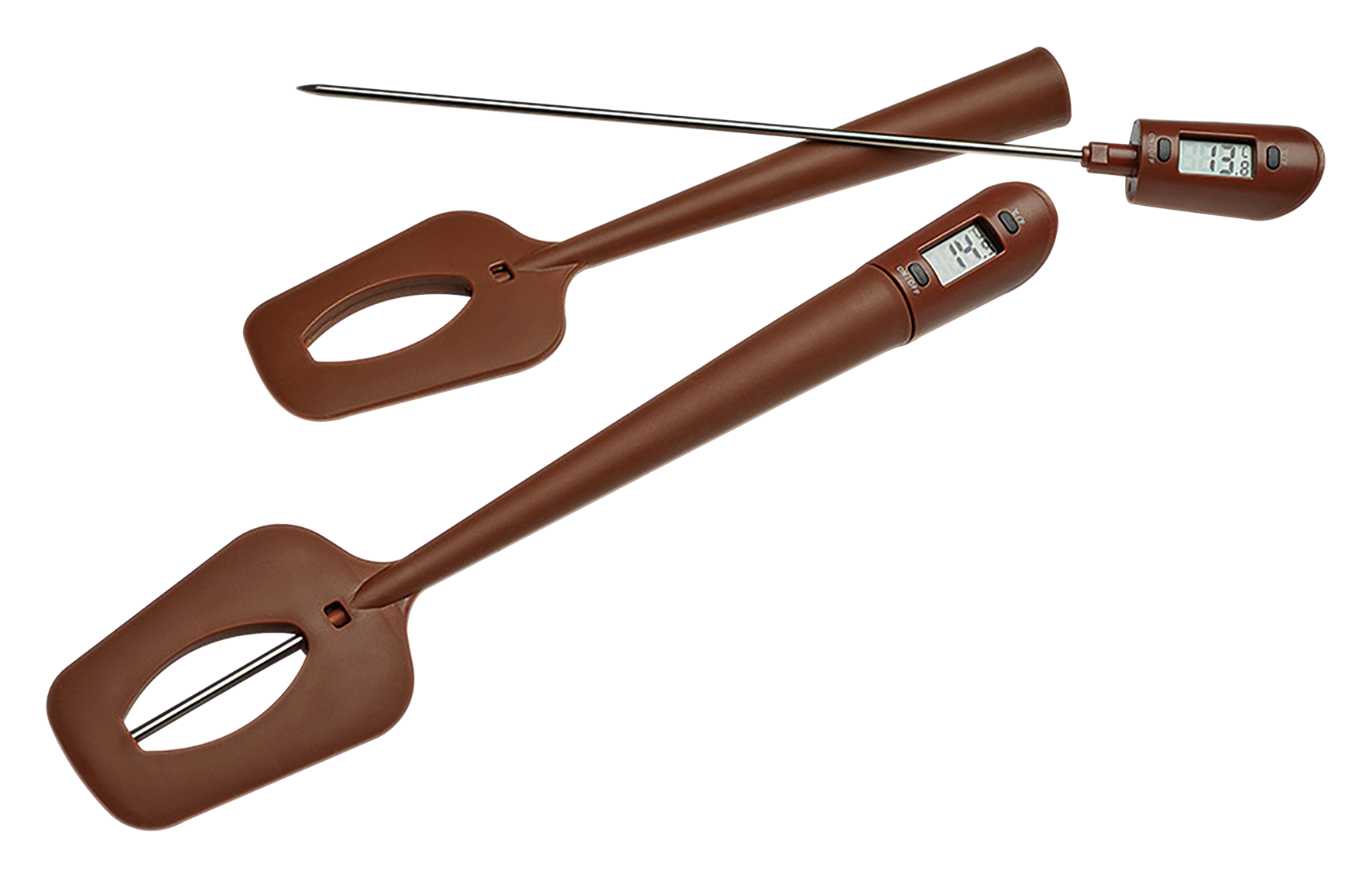 Teigschaber m.Thermometer Teigschaber m.Thermometer