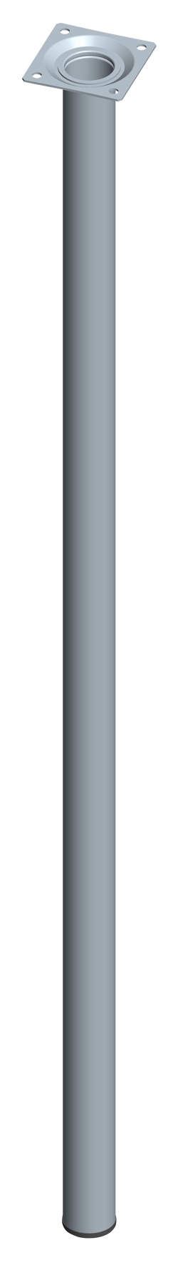 Möbelfuss ø 30 weiss 75 cm Möbelfuss ø 30 weiss 75 cm