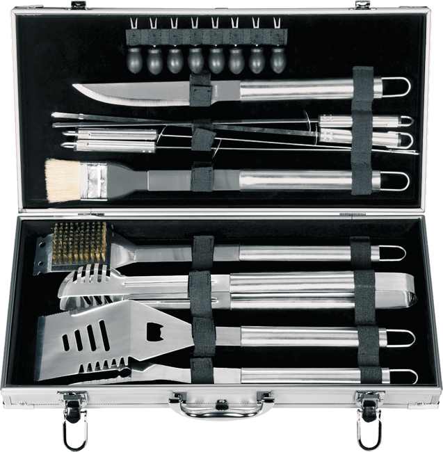 Grillkoffer 18tlg.