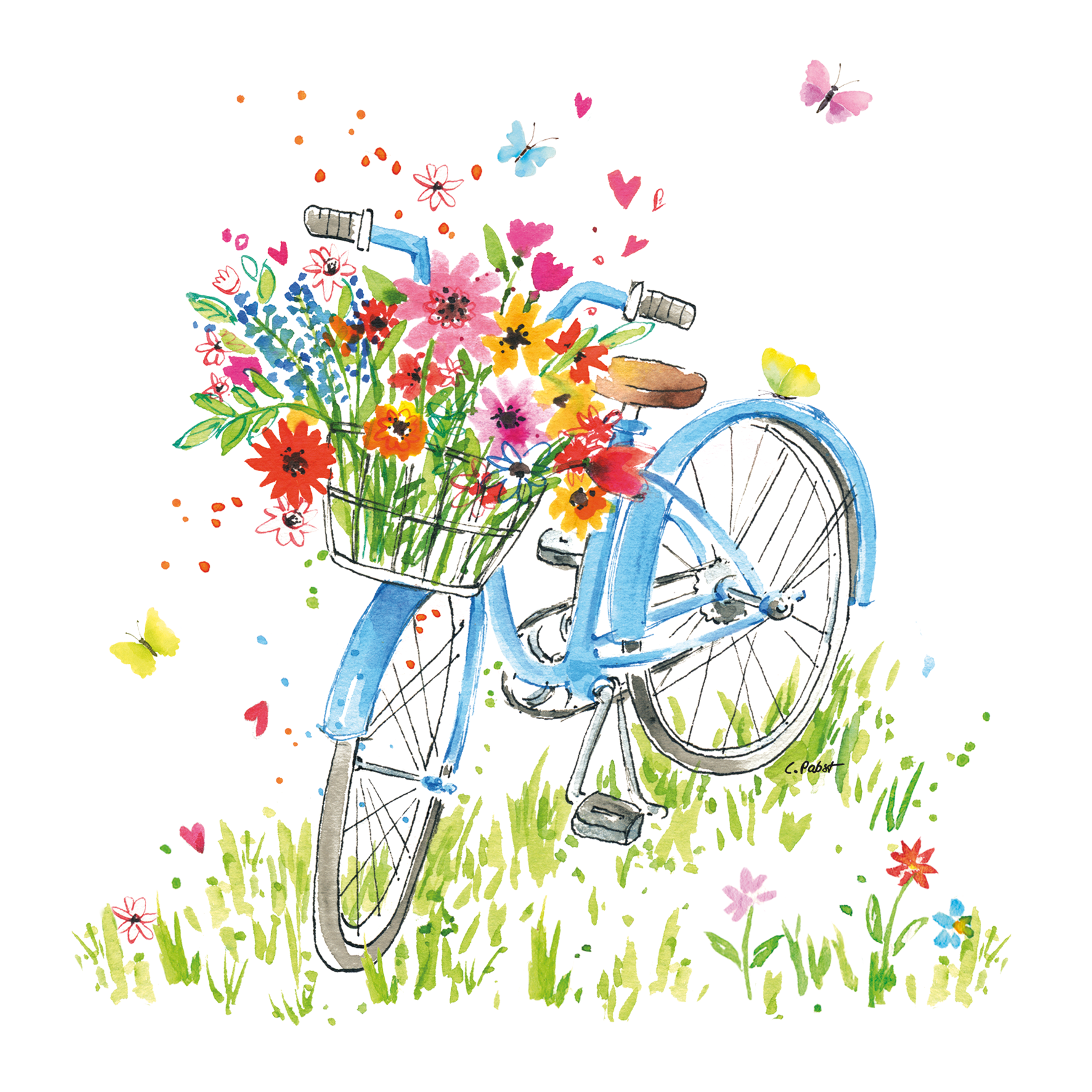 Servietten Ride my Bike Servietten Ride my Bike