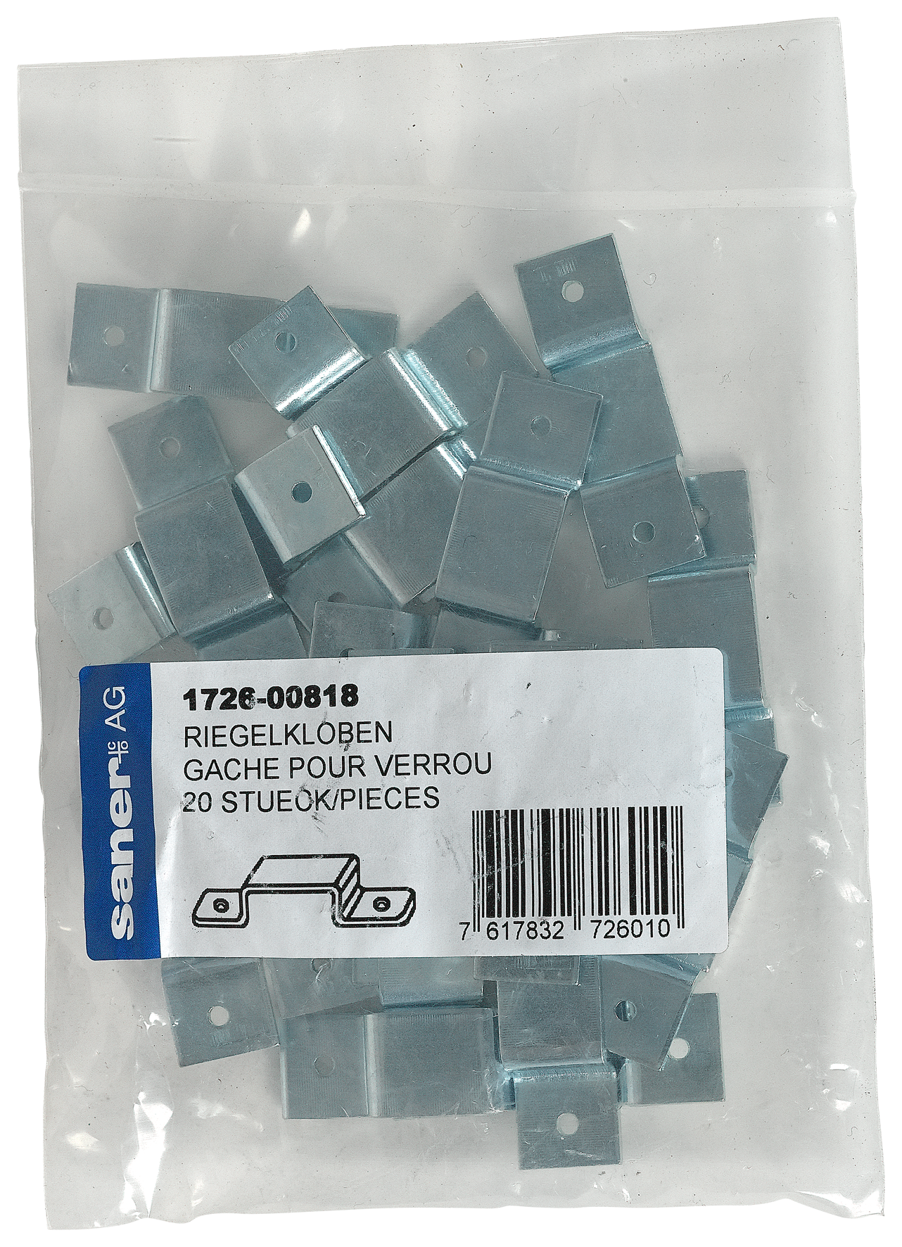 Riegelkloben 8x18