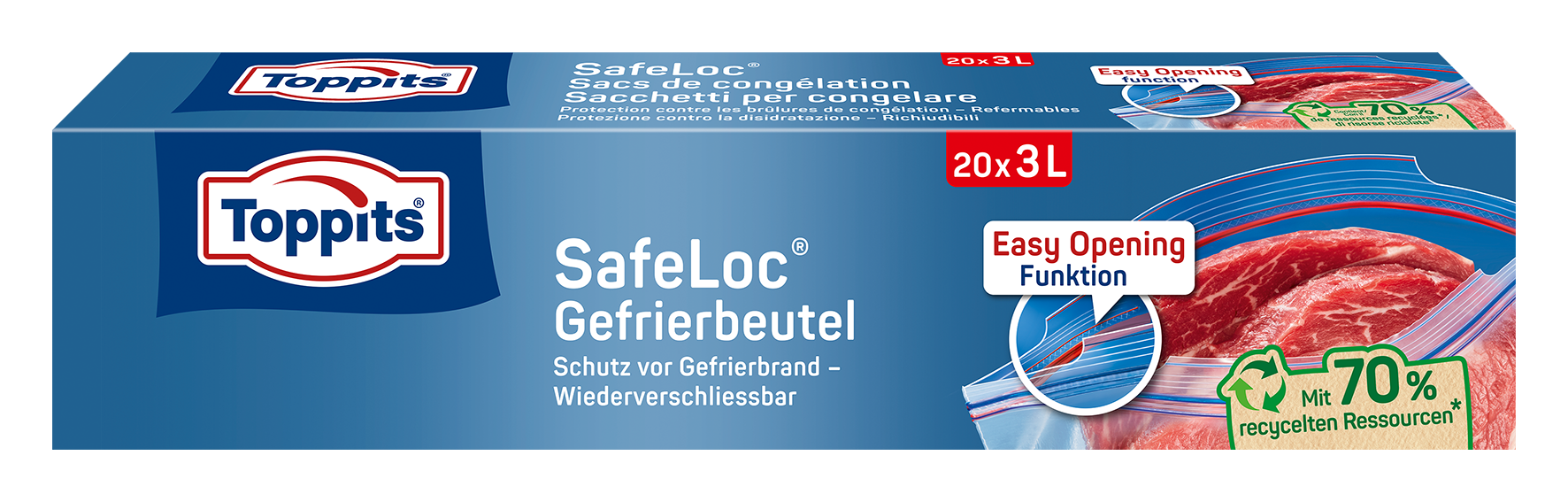 Gefrierbeutel Safe Loc 3l