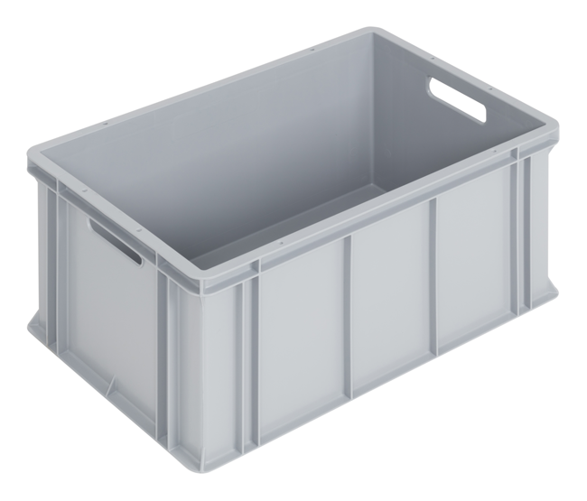 Stapelb. o/D 600x400x266 grau