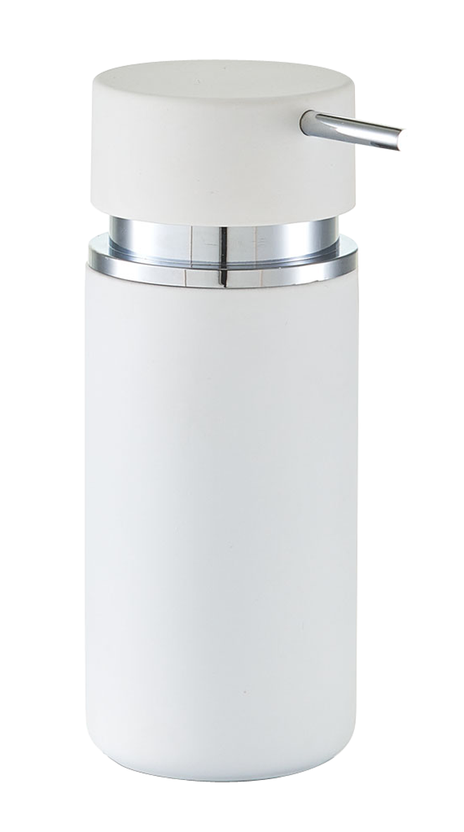 Seifenspender Rubber weiss
