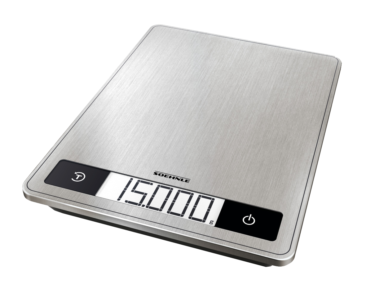 Küchenwaage Page 15 kg silber