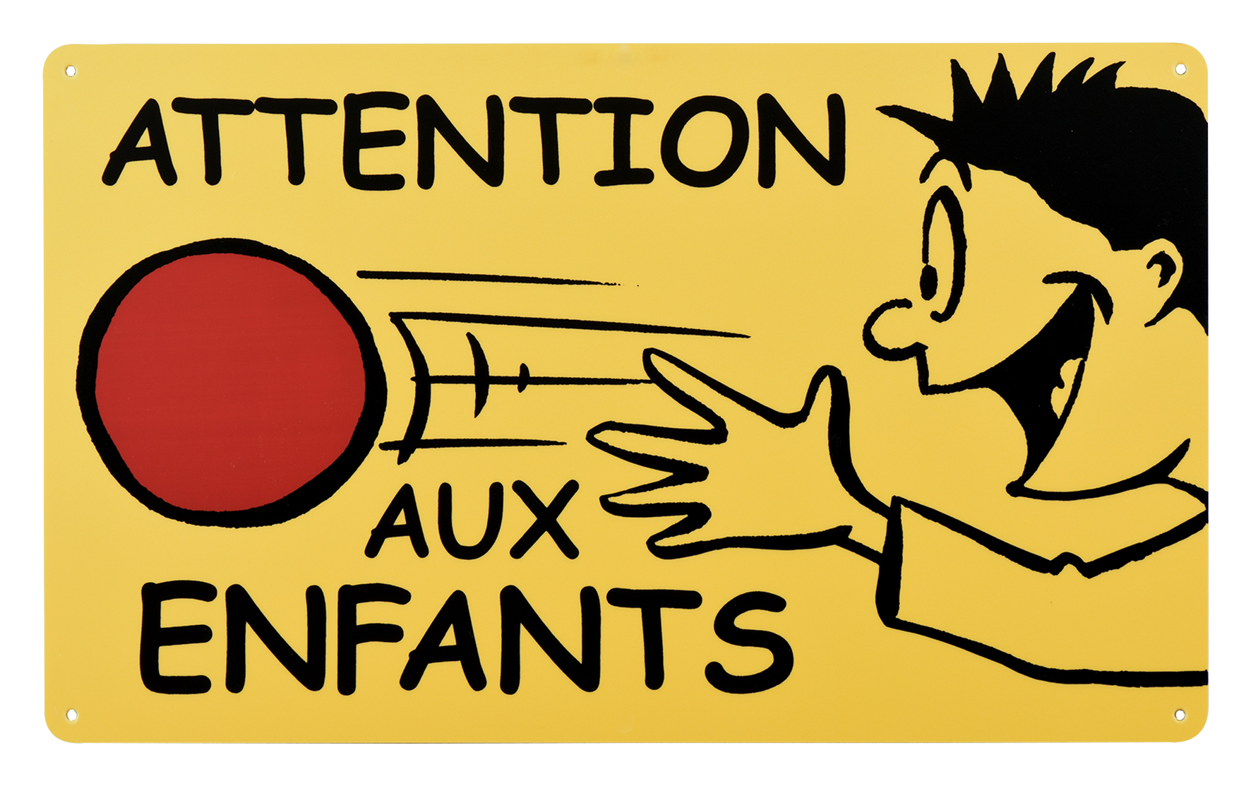 Schild ATTENT ENFA Kun 500x300 Schild ATTENT ENFA Kun 500x300
