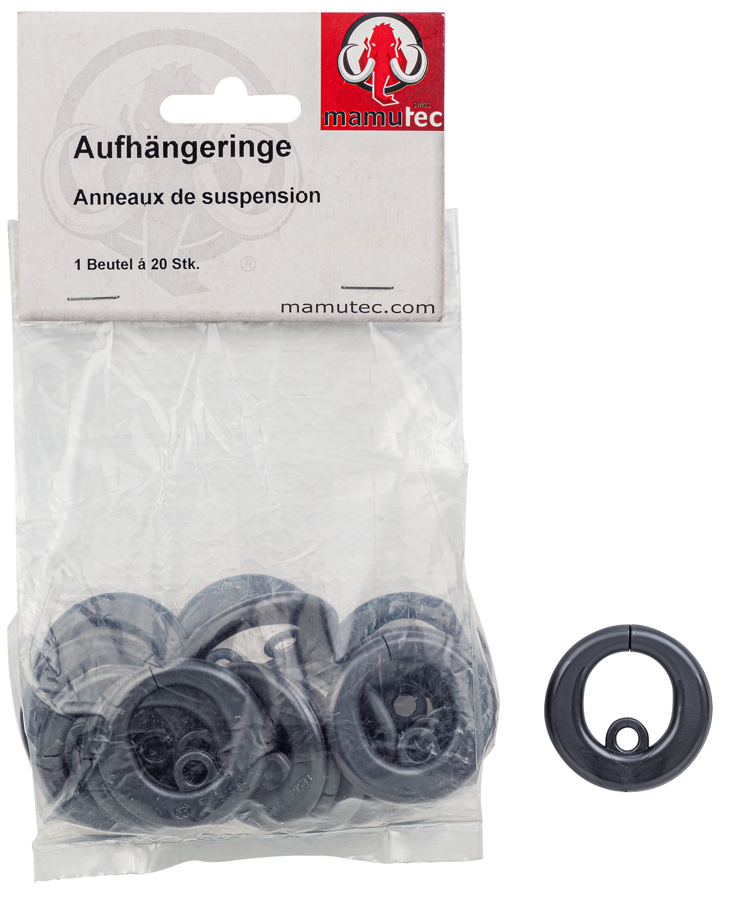 Plastikring Kuhschwanzhalter