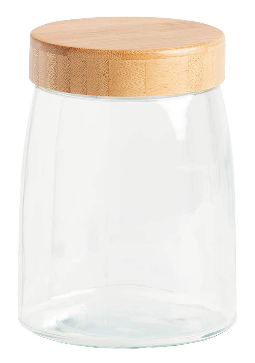 Vorratsglas m.Bambusd. 1.3l