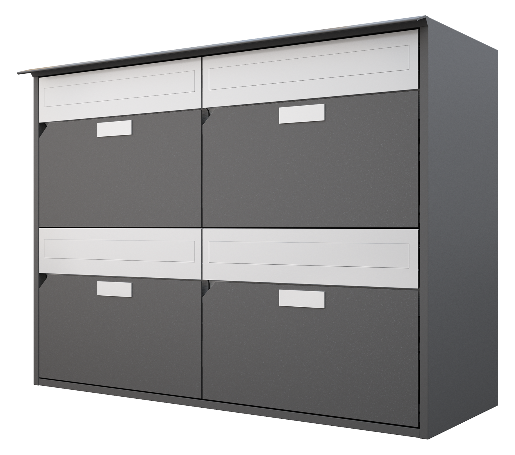 Briefkasten Alu 400 2X2,DGR,FF Briefkasten Alu 400 2X2,DGR,FF