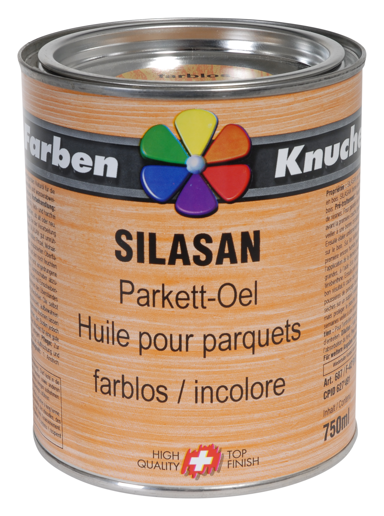 Öl Parkett Silasan