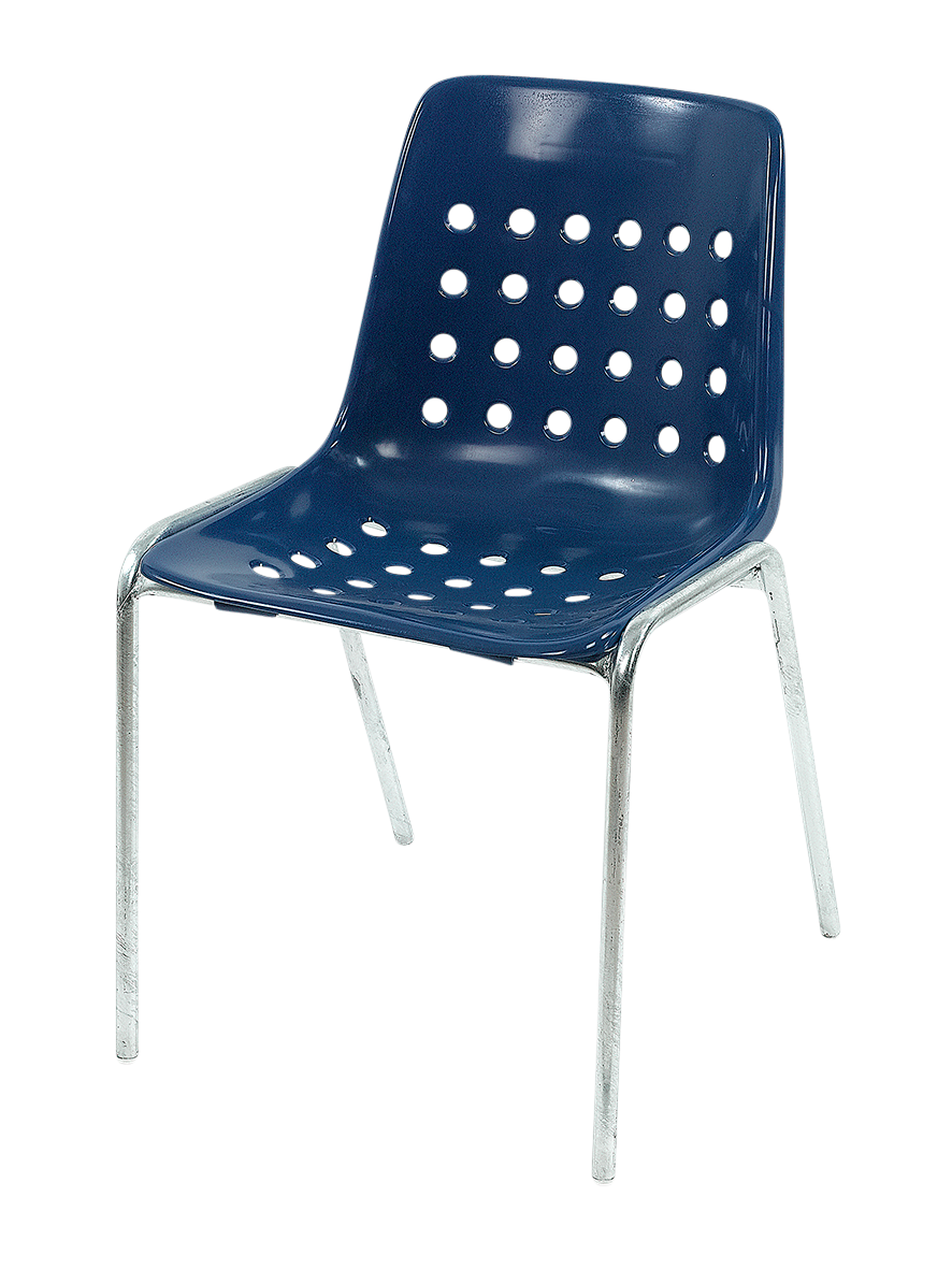 Sessel Bermuda o.Arml. blau