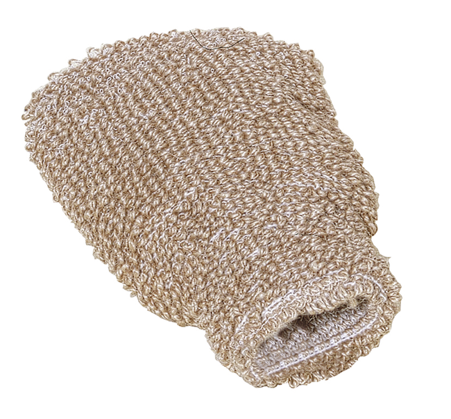 Massagehandschuh Flachs 23cm Massagehandschuh Flachs 23cm
