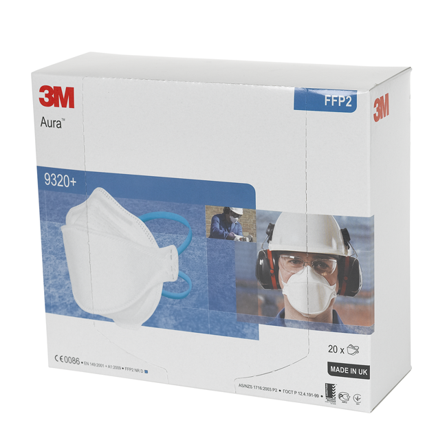Atemschutzm.Aura 9320+20 Stk.