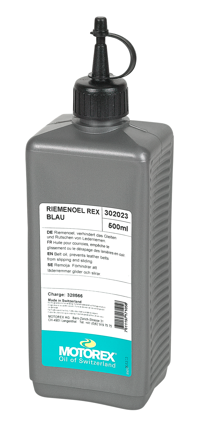 Riemenöl Rex blau 500 ml