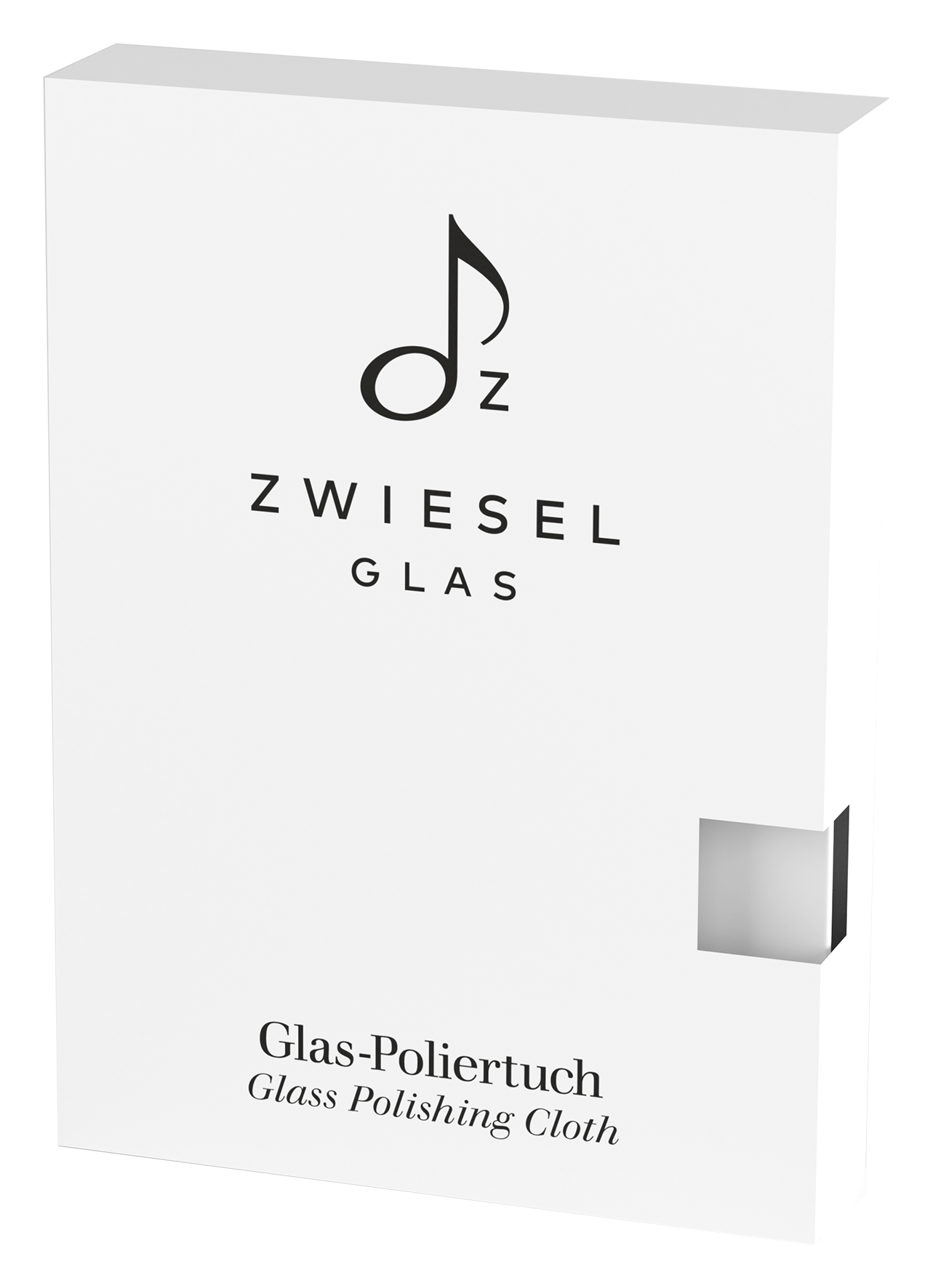 Glaspoliertuch weiss 50x75 cm