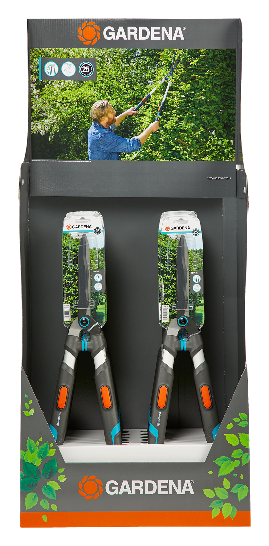Heckenschere TeleCut Display