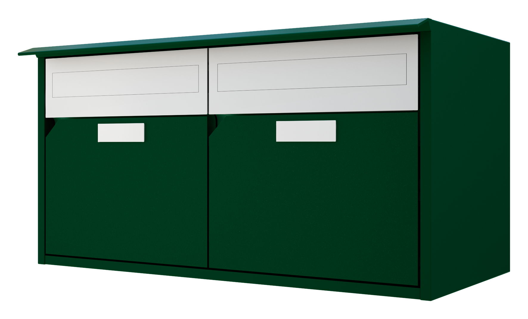 Briefkasten Alu 300 2-N,DGÜ,FF