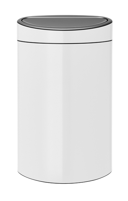 Abfallbeh. Touch white 40l Abfallbeh. Touch white 40l