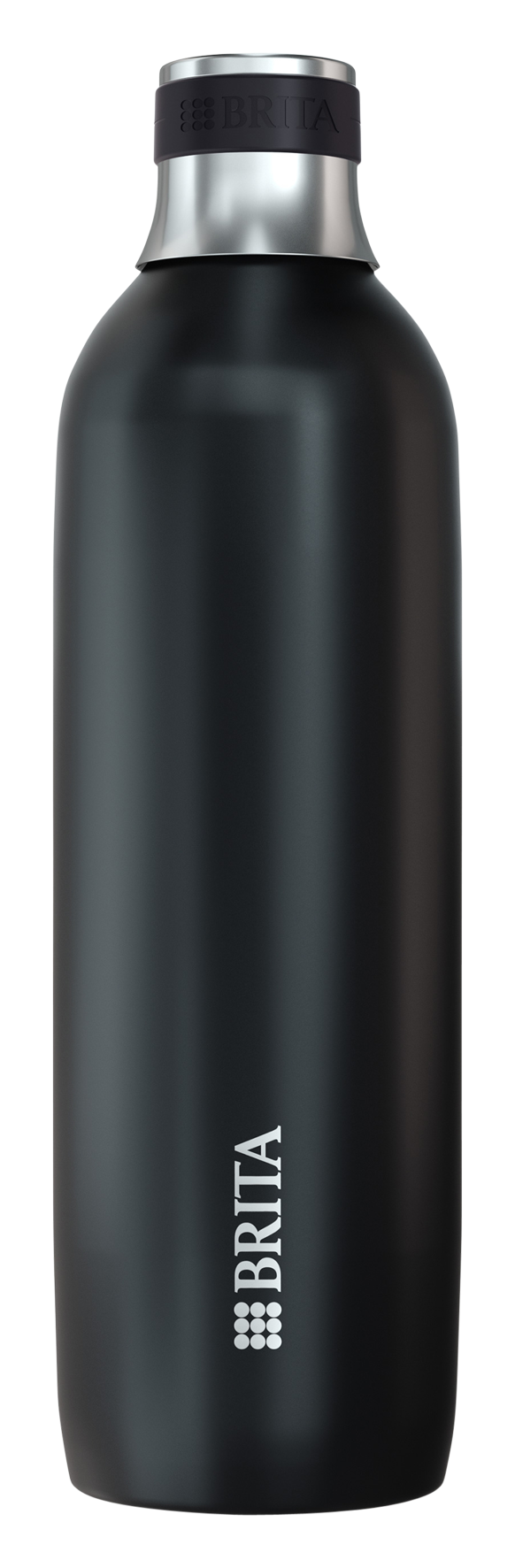 Flasche SodaTrio schwarz 1l Flasche SodaTrio schwarz 1l