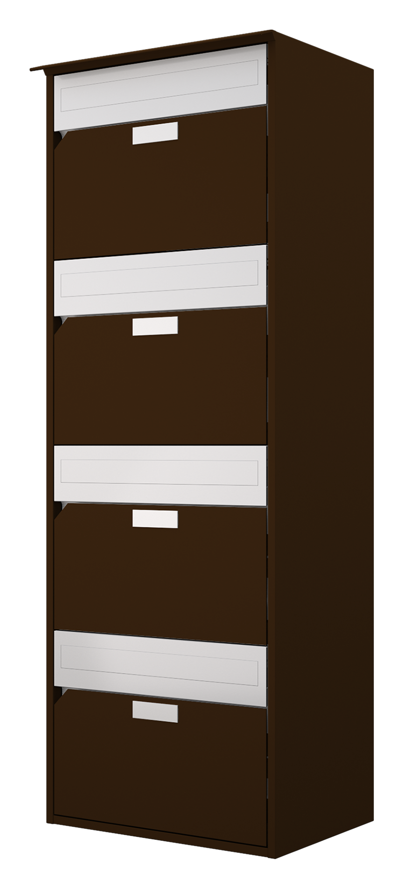 Briefkasten Alu 400 4-Ü,DB,FF Briefkasten Alu 400 4-Ü,DB,FF