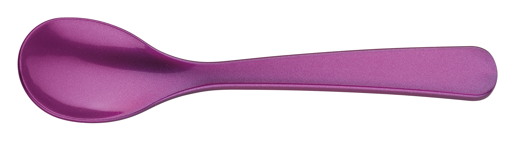 Eierlöffel Colore lila 12 cm