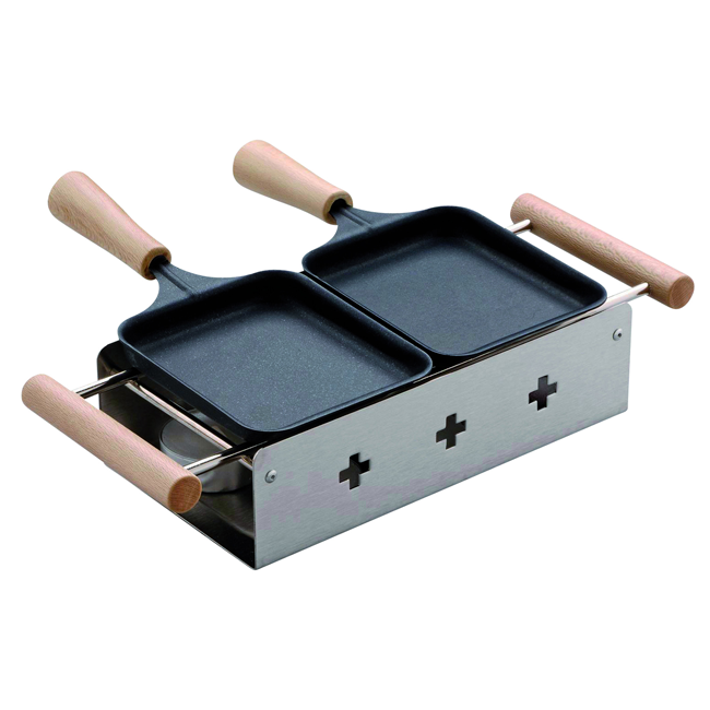 Raclettegerät TwinyCheese Inox
