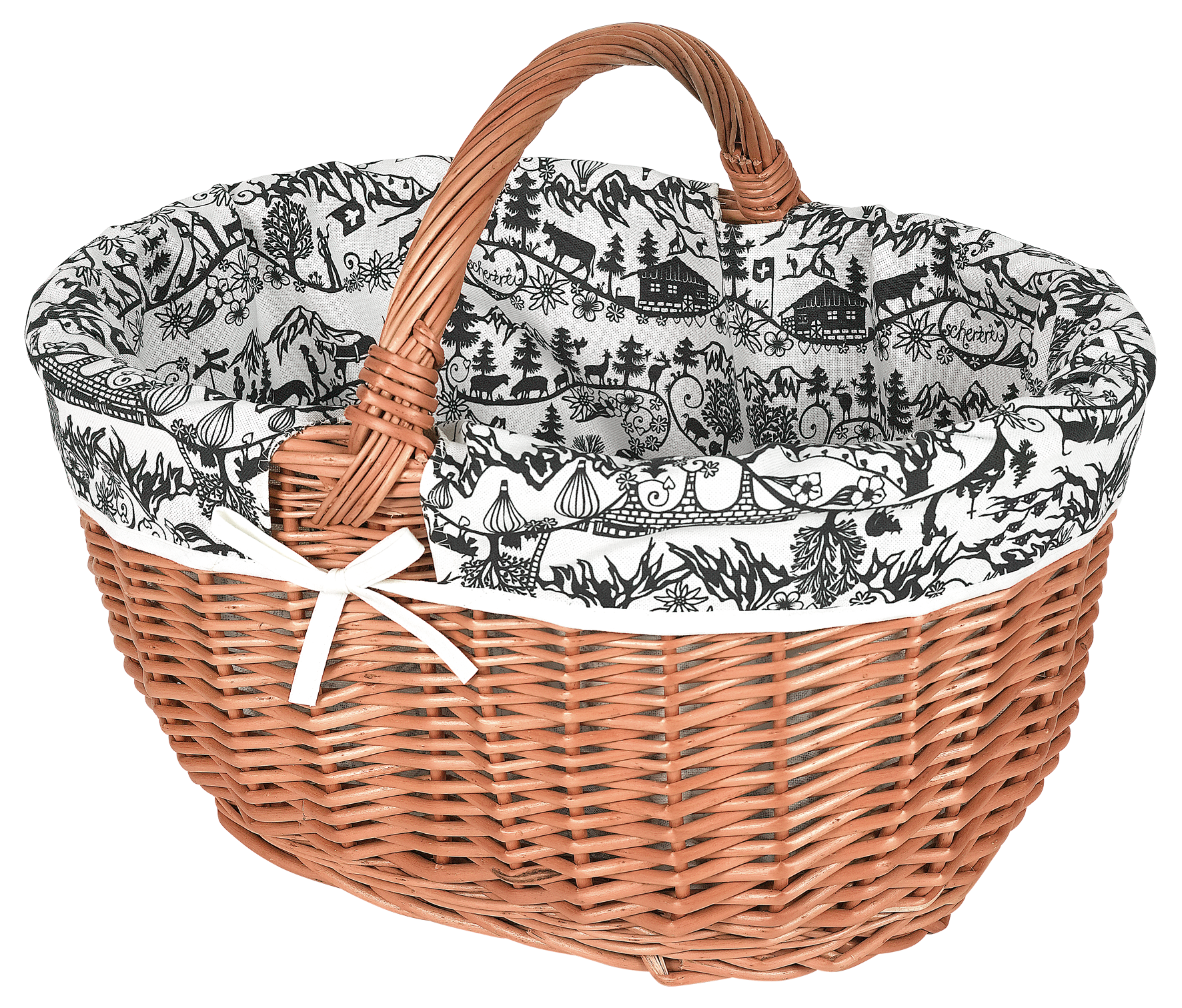 Einkaufskorb Scherenschnit