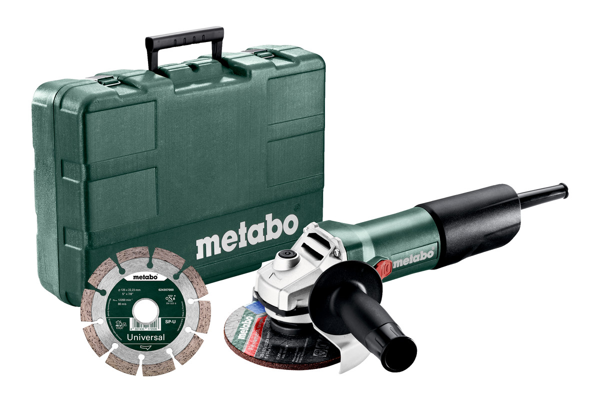 W 850-125 Set Winkelschleifer
